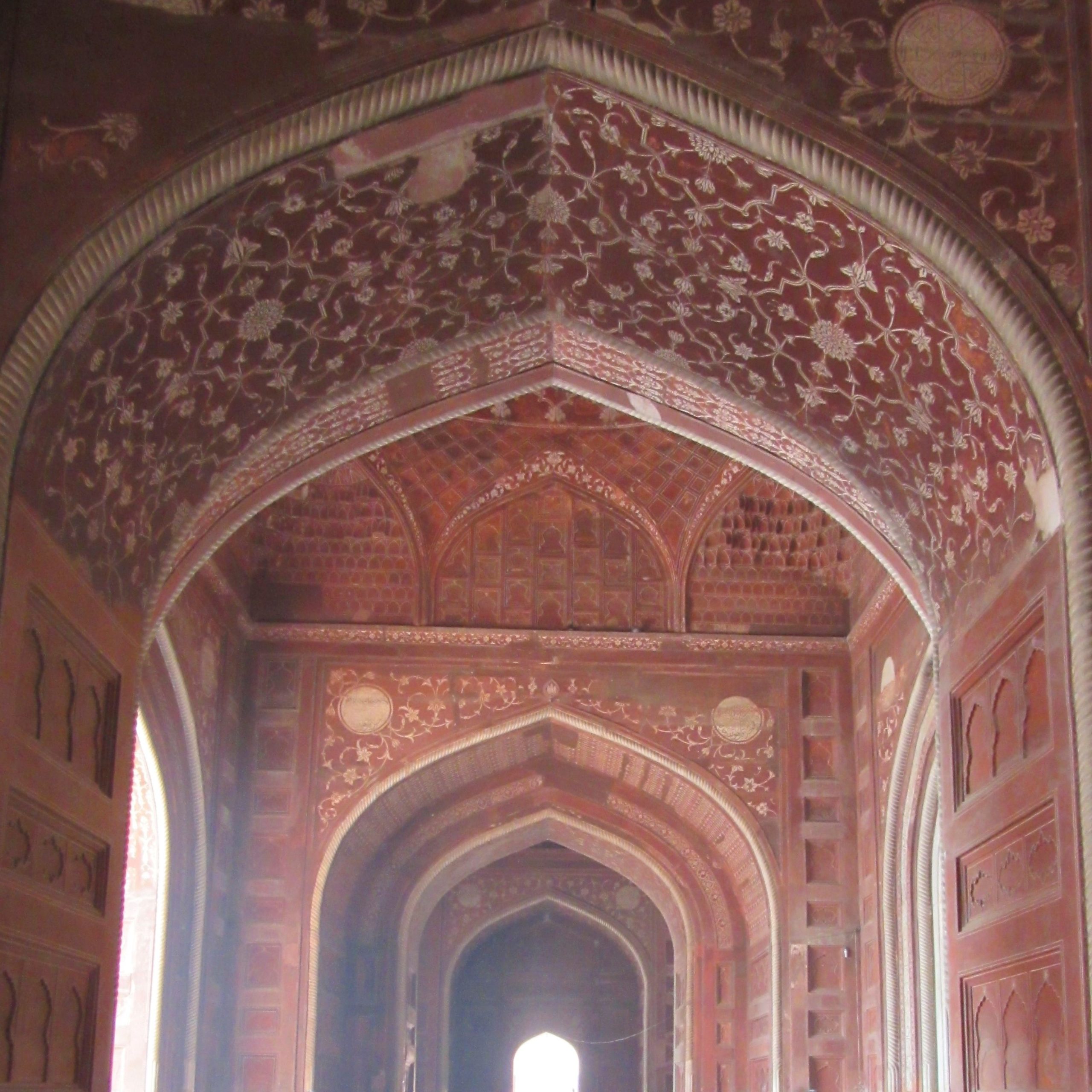 Taj Mahal Seitengang